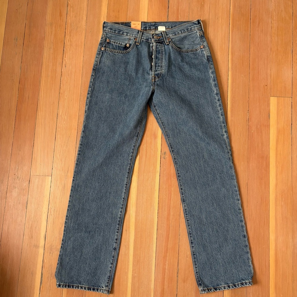 Vintage Levi’s 501 Deadstock Straight Leg Jeans - Picture 5 of 12